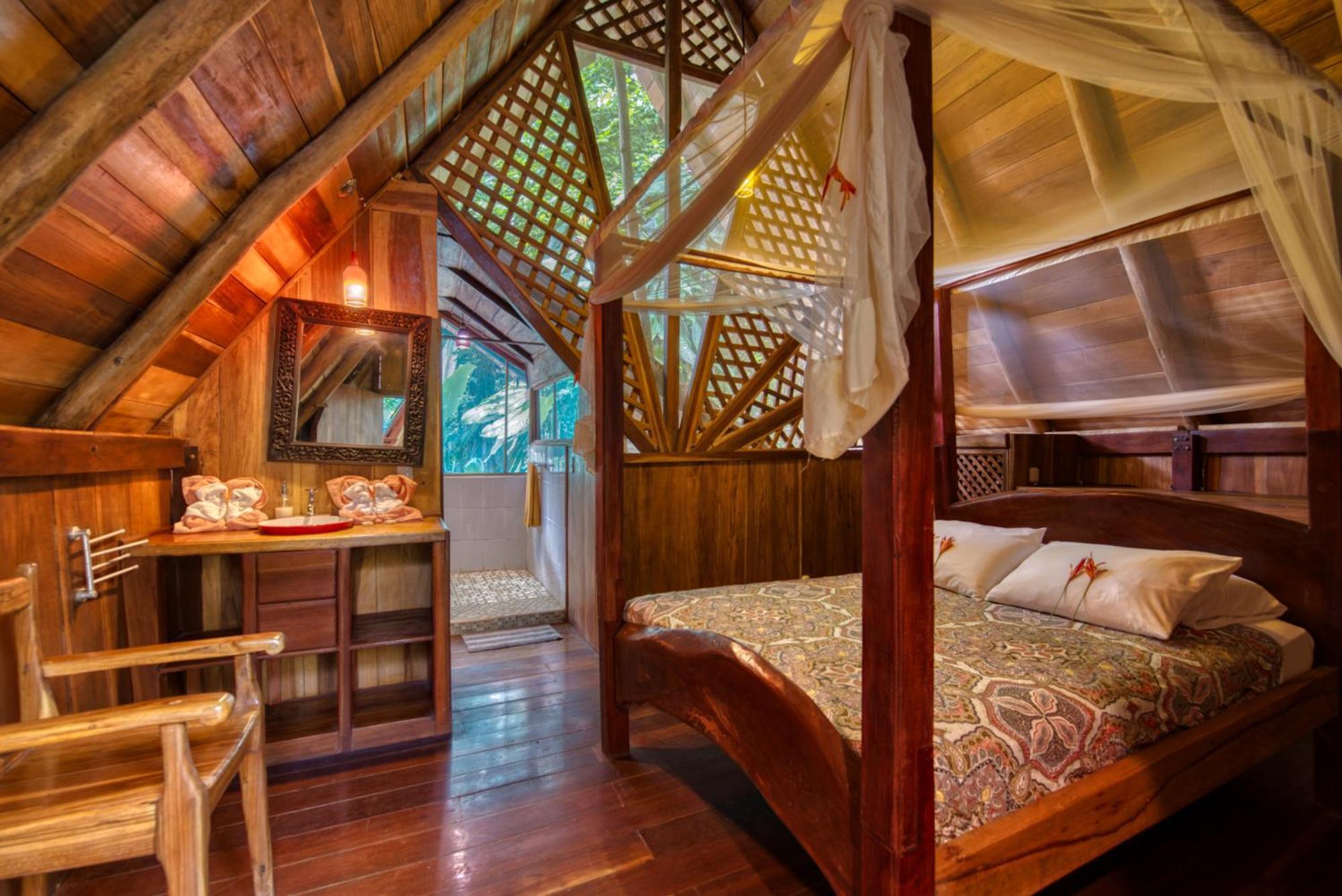 Tree House Beachfront Lodge Puerto Viejo de Talamanca Eksteriør billede