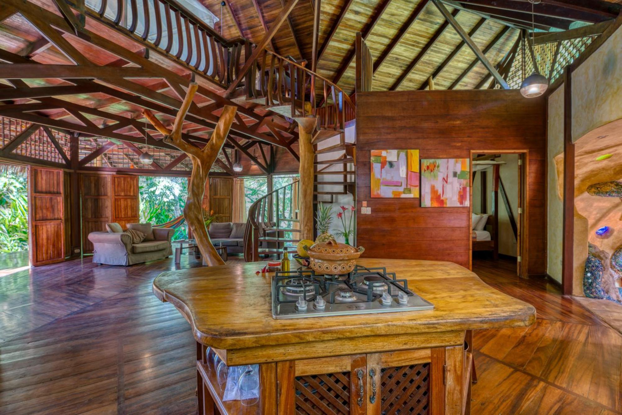 Tree House Beachfront Lodge Puerto Viejo de Talamanca Eksteriør billede